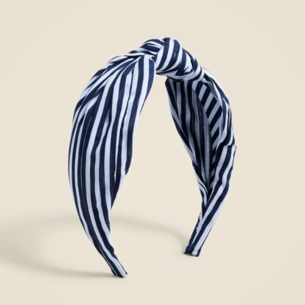 J.Crew Knot Headband in Print